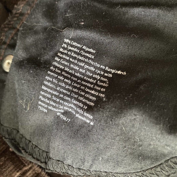 St. John's Bay Brown Boot Cut Pants - Picture 9 of 10